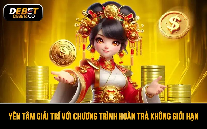 Yên tâm giải trí với chương trình hoàn trả không giới hạn, áp dụng toàn nhà cái
