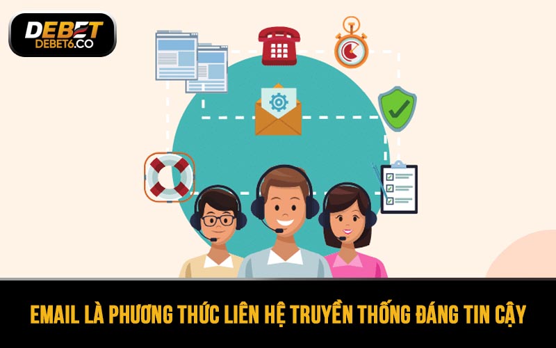 Email là phương thức liên hệ truyền thống nhưng đáng tin cậy