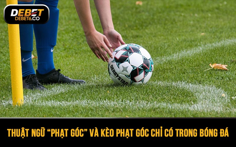 Thuật ngữ “phạt góc” và kèo phạt góc chỉ có trong bóng đá